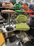 VIG Furniture Rotating Adjustable Height Kitchen Stools - 4
