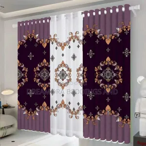 Luxurious 3-in-1 Cotton Curtains