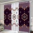 Luxurious 3-in-1 Cotton Curtains - 1