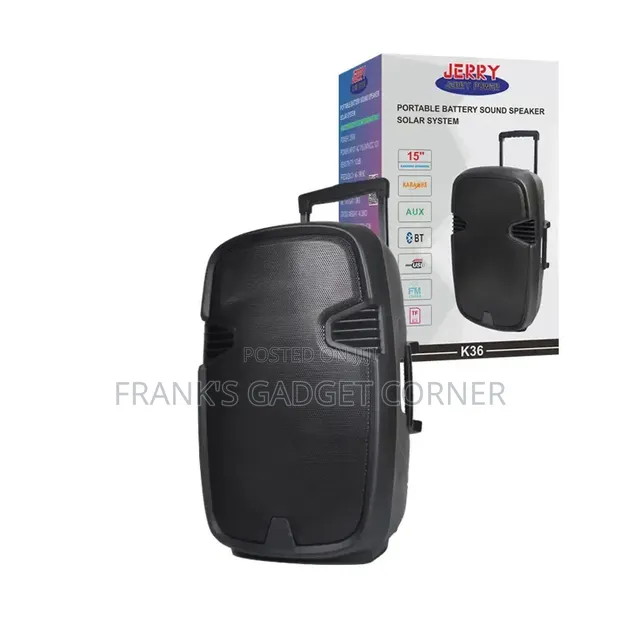 Jerry K36 Karaoke Bluetooth Speaker - 1