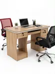 Office Table and 2 Chairs - Brand New - 1