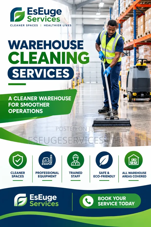 Warehouse Cleaning Services by EsEuge Services - 1