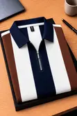 Polo T-Shirt - Men's Cotton V-Neck - 1