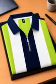 Polo T-Shirt - Men's Cotton V-Neck - 4
