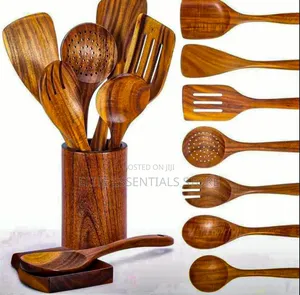 High Quality Wooden Kitchen Tools Set