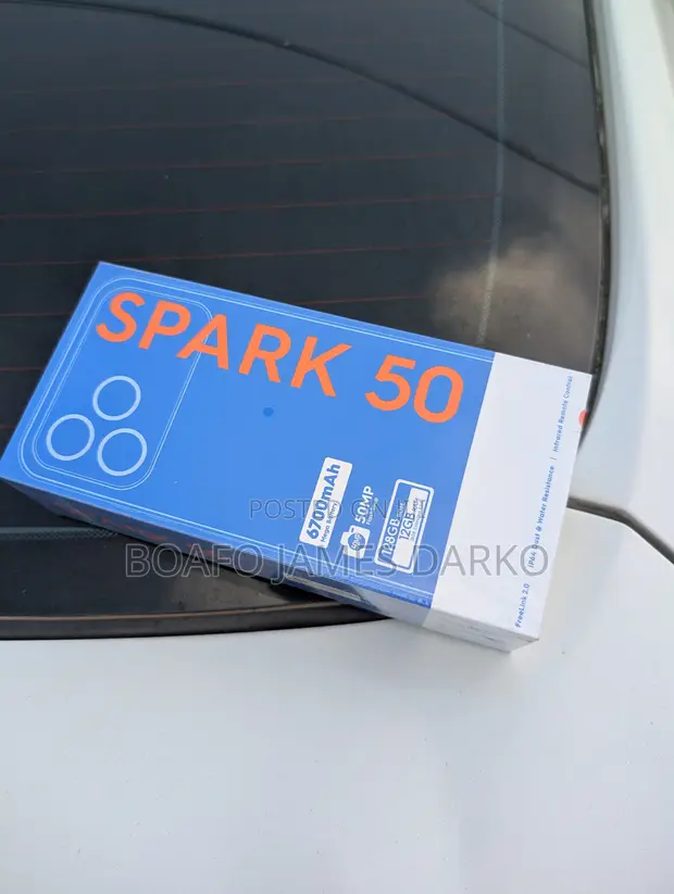 New Tecno Spark 50 128GB Black - 1