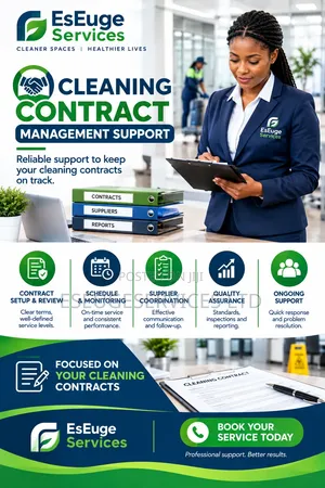 Cleaning Contract Management Support - EsEuge Services