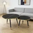 2-in-1 Marble Coffee Table - 2