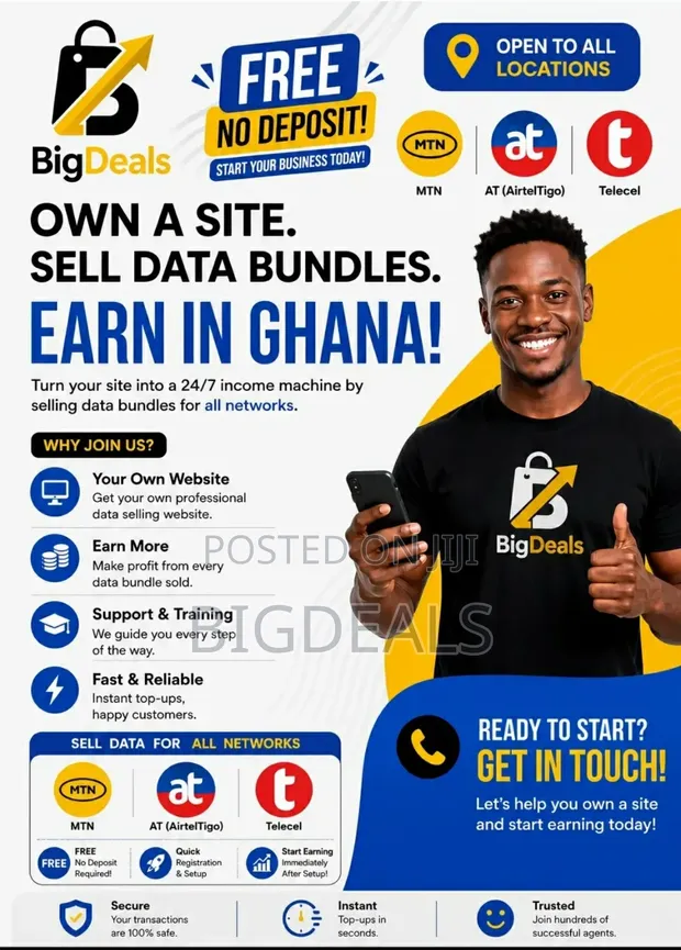 Custom Website for Data Sales - 1
