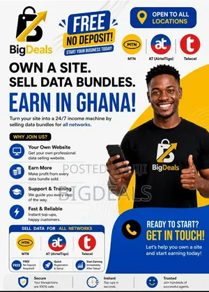 Custom Website for Data Sales