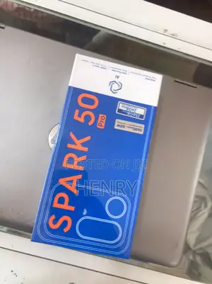 New Tecno Spark 50 Pro 256GB Black