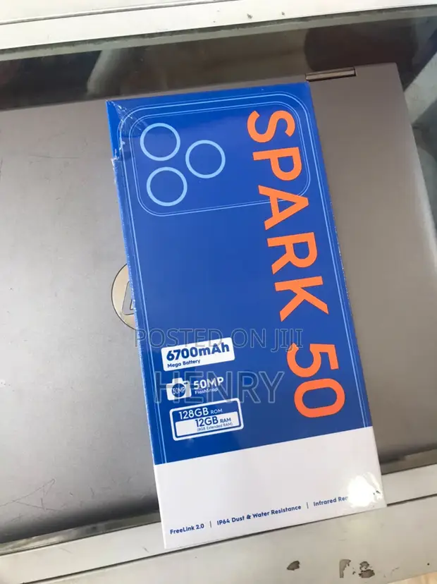 New Tecno Spark 50 128GB Black - 1