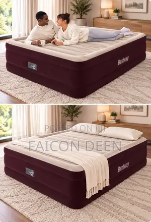 Royal Comfort Automatic Inflatable Double Air Mattress