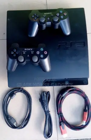 PS3 Console with Games and Extra Controller