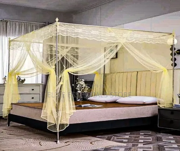 High Quality Luxury Mosquito Bed Net With Poles - 1