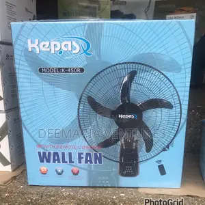 Kepas 18-Inch Wall Fan with Remote (Model K-450R)