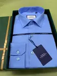 Charles Tyrwhitt Blue Long Sleeve Office Shirt - 1
