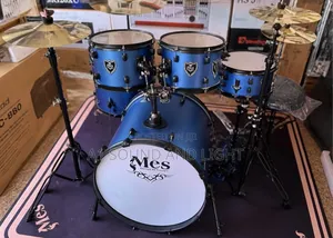 MES 5pcs Complete Drum Set with Drum Carpet