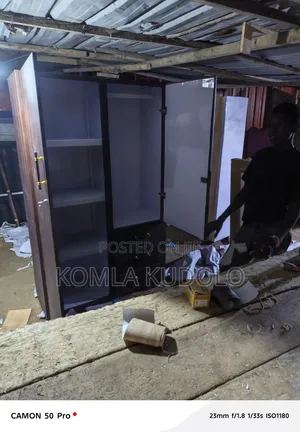 Wood-Mode 2-Door Wardrobe with 3 Drawers
