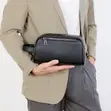 Men's Genuine Leather Hand Purse - 2