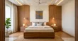 King Size Bed Frame with Mattress - 2