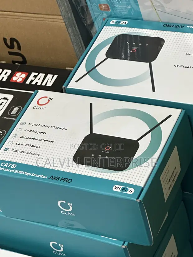 Olax AX8 Pro 4G LTE WiFi Router - 1