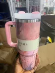 Stylish Stanley Cups - 1000ml Pink - 4