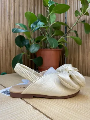 Girls' Elegant Bow Mules