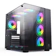 Snowman Tempered Glass ATX Gaming Case - 3