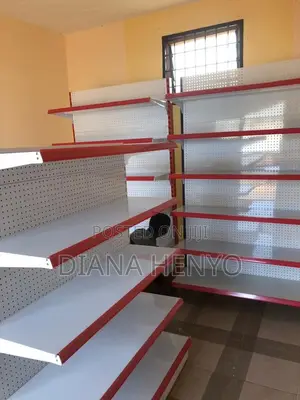 Slightly Used Heavy Duty Metal Shelves