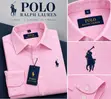 Polo Ralph Lauren Men's Long Sleeve Pink Shirt - 2