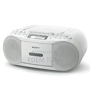 Sony CFDS70W Cassette CD Boombox