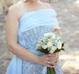 Blue Evening Dress Size 38 - 1