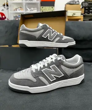 New Balance 480 Grey Sneakers
