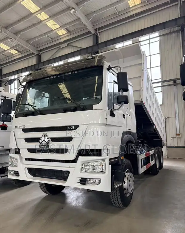 Brand New HOWO 371 6x4 Tipper Truck - Shipping Included - 1