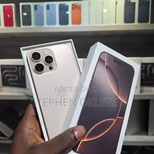 New Apple iPhone 16 Pro Max 256GB Gold