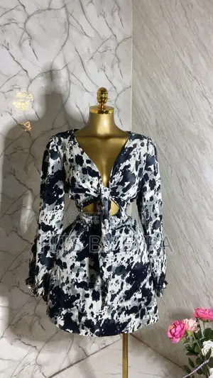 Midnight Muse White Wrap Dress - Size XL
