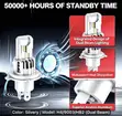 2pcs 300W H4 LED Headlight Bulbs - 2