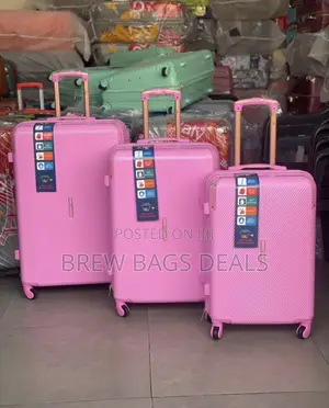 AK 3-Set Unbreakable Silicon Luggage Set