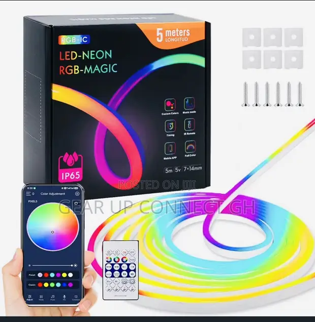 LED Neon RGB Magic Light 5m/10m - 1
