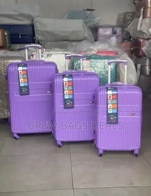Premium AK 3-Set Silicon Unbreakable Luggage Set