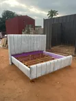 Large Ash King Size Bed Frame - 2
