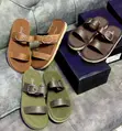 Men's Leather Slippers - Brand New - 4