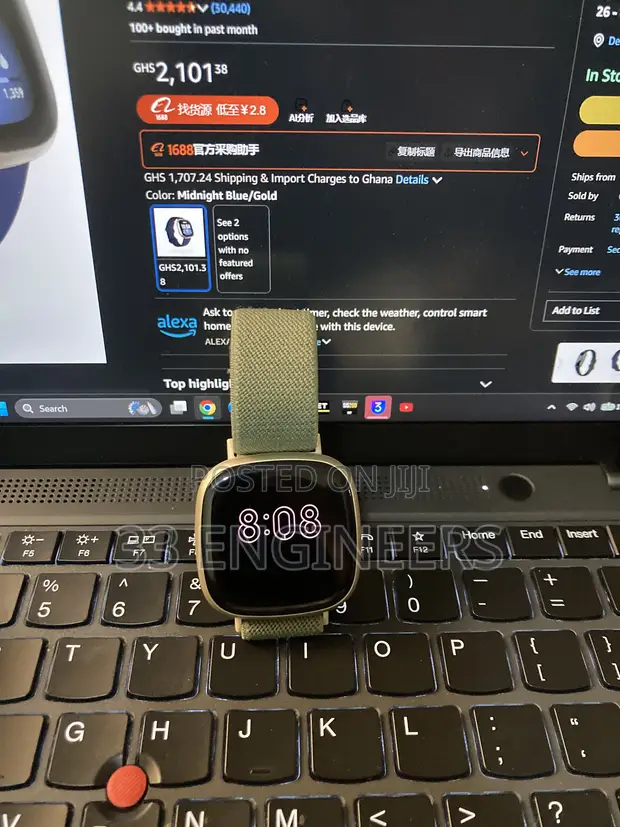 Fitbit Versa 3 Smartwatch - 1
