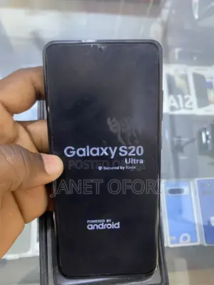 New Samsung Galaxy S20 Ultra 256GB Black