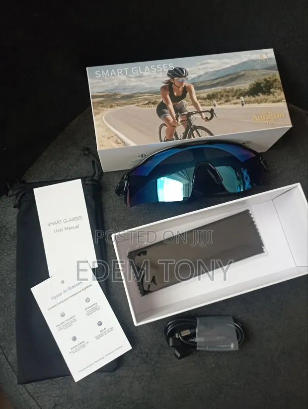 AuraSun AI Smart Cycling Glasses Set - 1