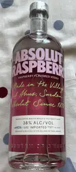 Original Absolut Raspberri Vodka - 1000ml - 2
