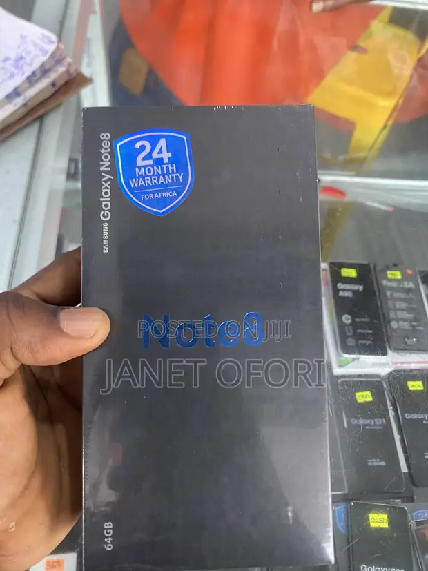 New Samsung Galaxy Note 8 256GB Black - 1