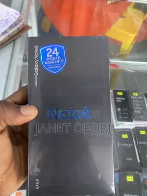 New Samsung Galaxy Note 8 256GB Black