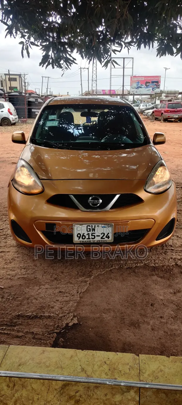 Nissan Micra 2015 Gold - 1